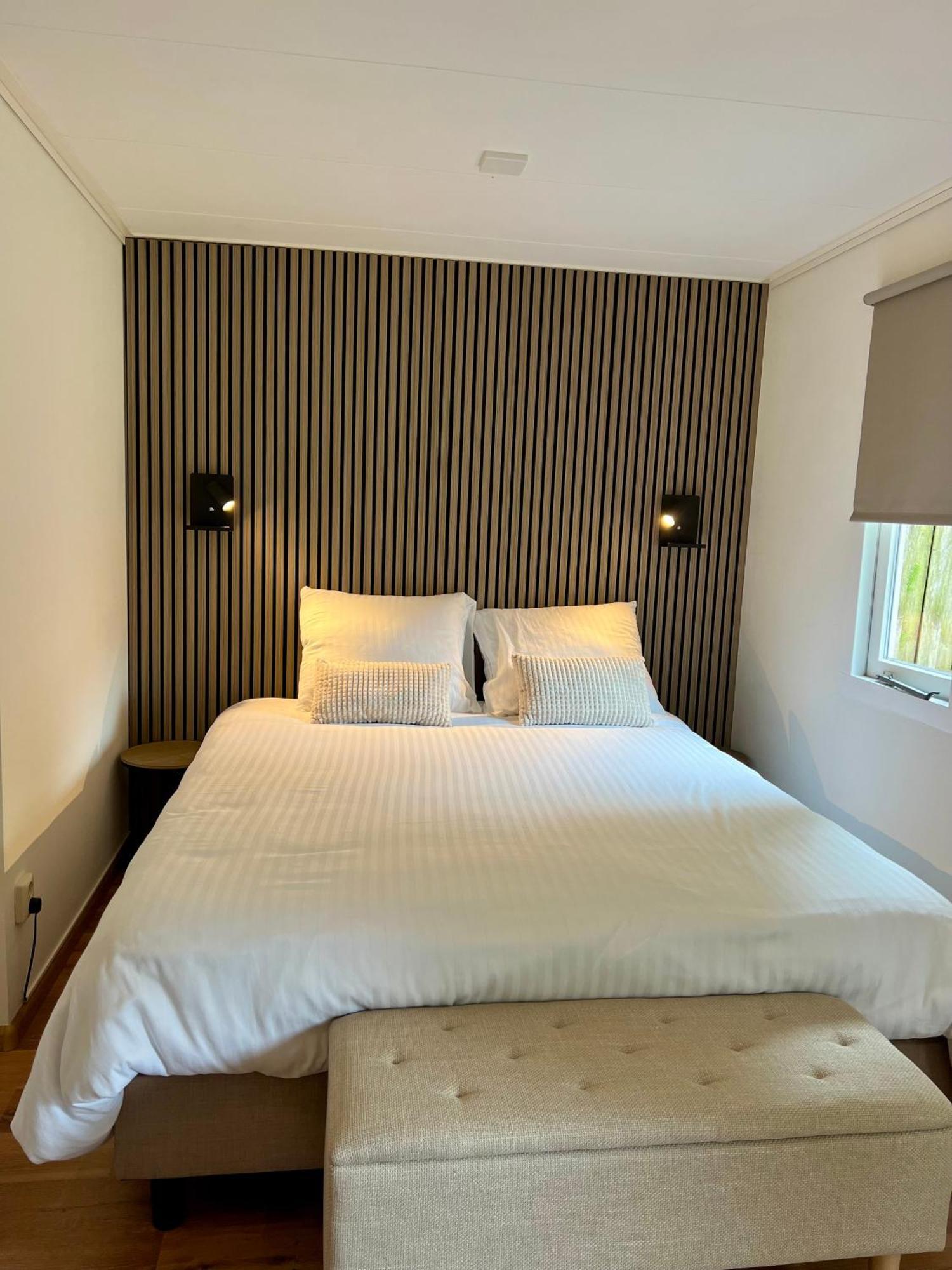 Luxe Boshuisje Met Prive Wellness & Jacuzzi Op De Veluwe Ermelo Eksteriør billede