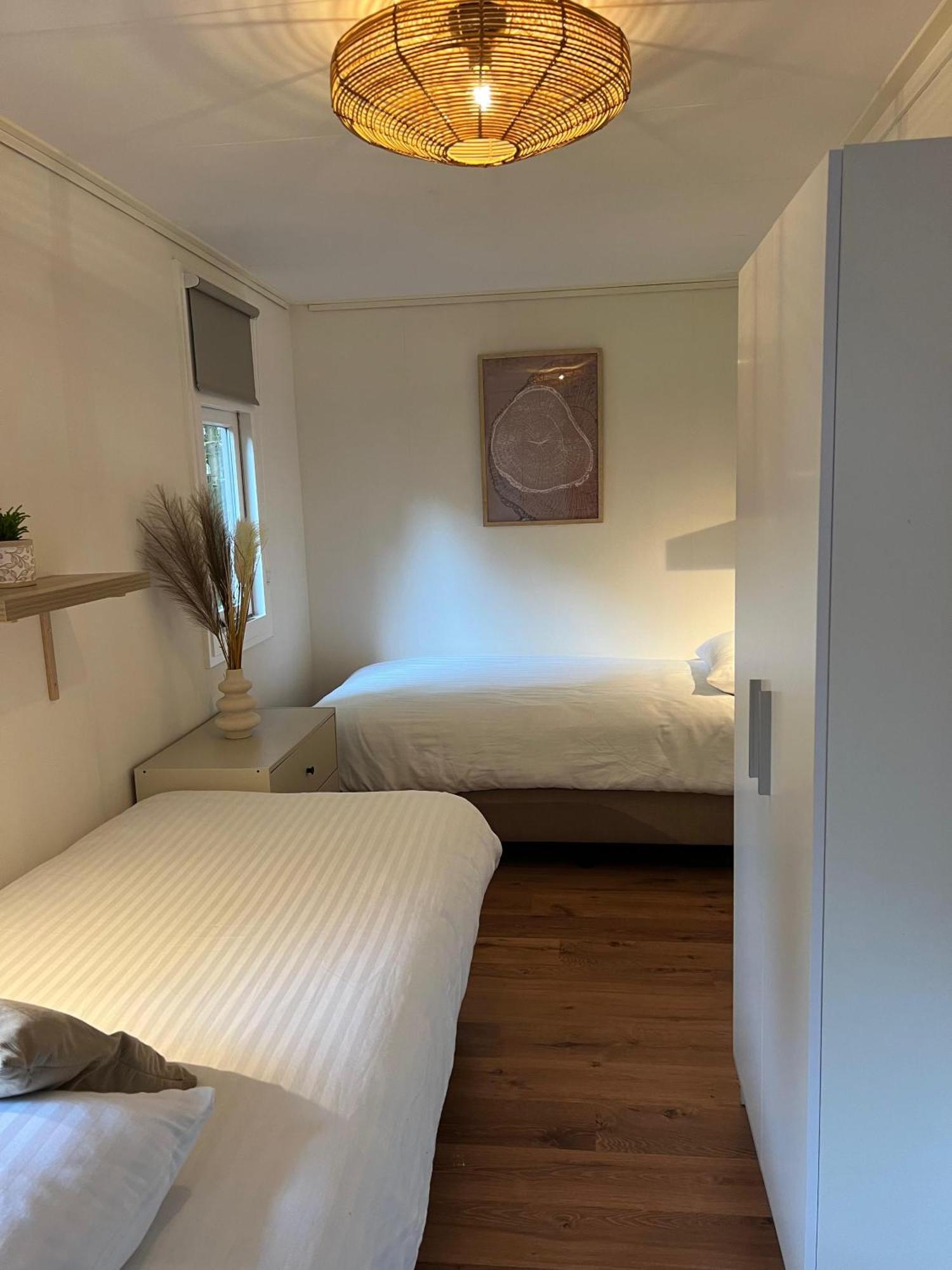 Luxe Boshuisje Met Prive Wellness & Jacuzzi Op De Veluwe Ermelo Eksteriør billede