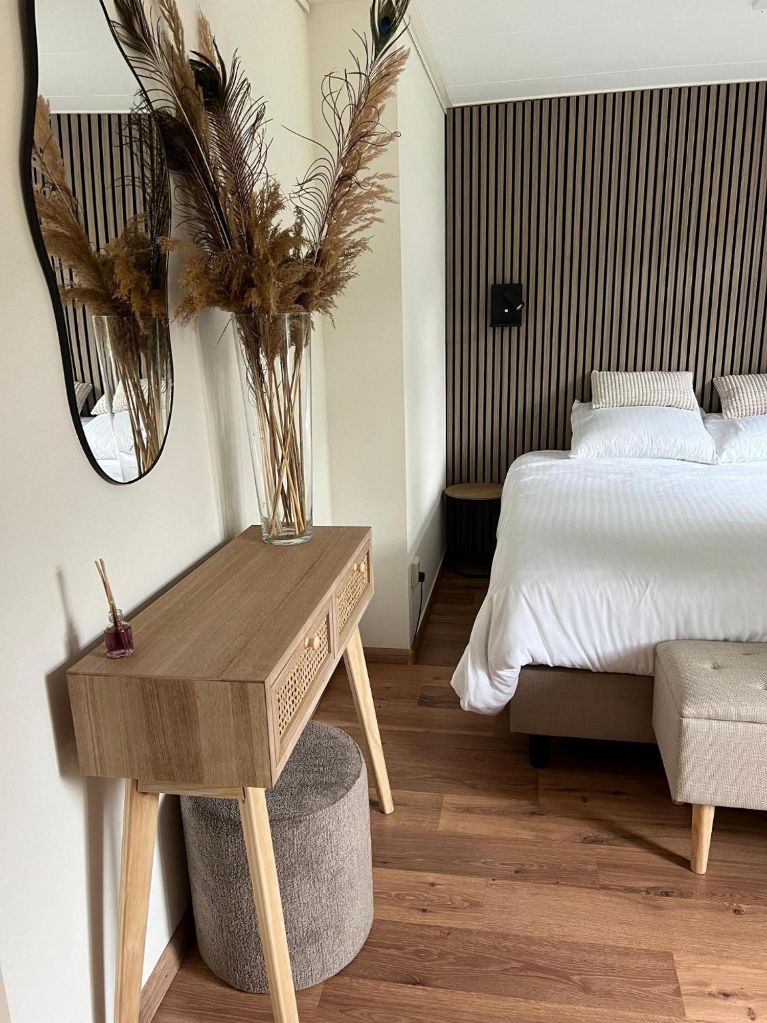 Luxe Boshuisje Met Prive Wellness & Jacuzzi Op De Veluwe Ermelo Eksteriør billede