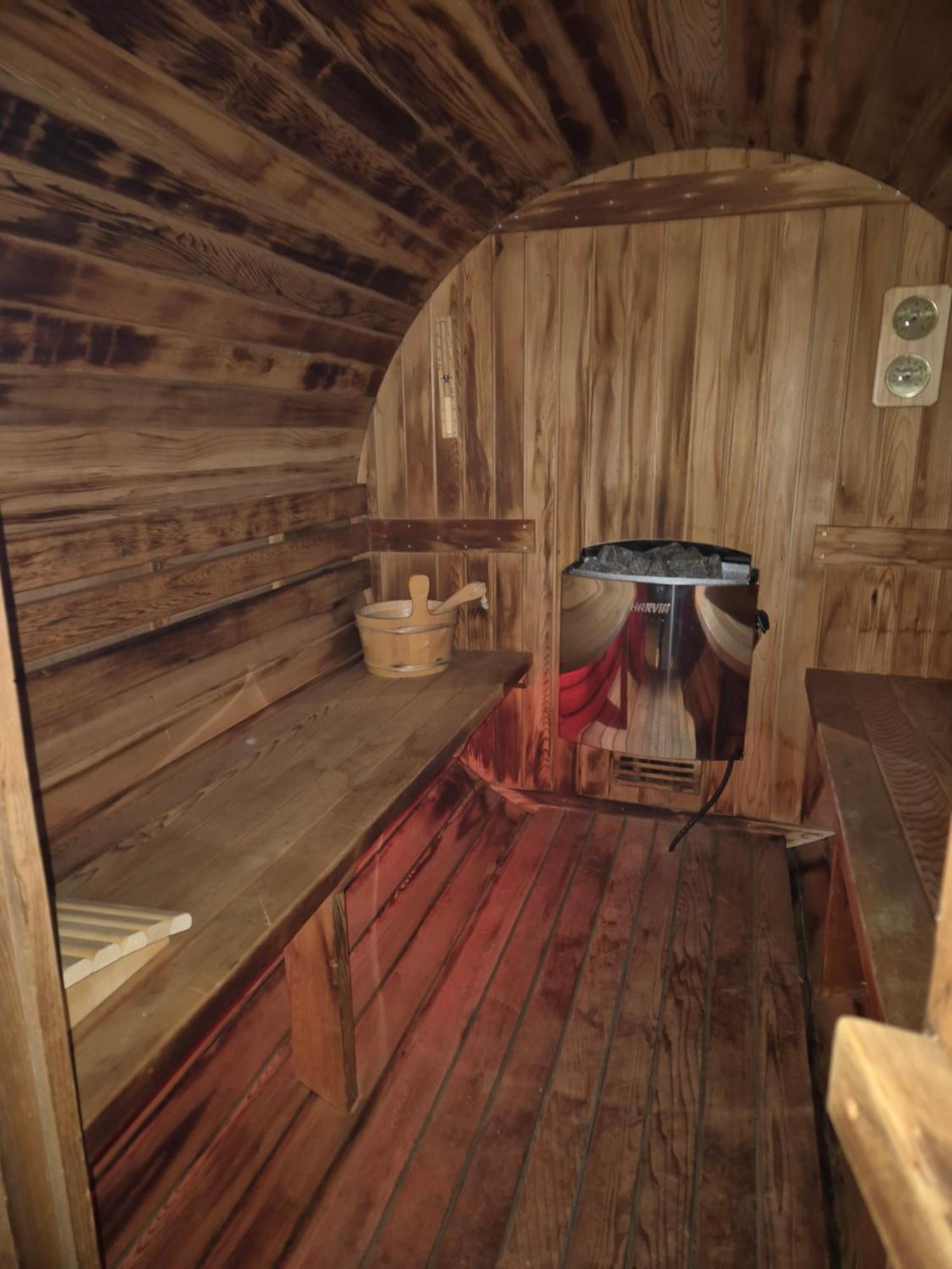 Luxe Boshuisje Met Prive Wellness & Jacuzzi Op De Veluwe Ermelo Eksteriør billede